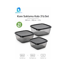Şeffaf Makyaj Organizeri Çok Bölmeli Kozmetik Düzenleyici 22x13x8 Cm Bpa İçermez Siyah