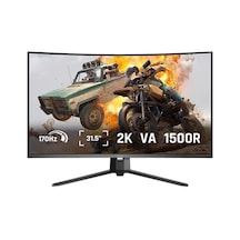 Koorui 31.5" G3221sc 170hz 1ms Va Qhd Curved Gaming Monitör