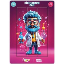 Btoys Kıds 12 Parça Puzzle Bilim Adamı Can