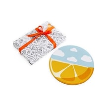 Limon Desenli Yuvarlak Mousepad 20 X 20 Cm