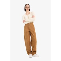 DeFacto Coool Baggy Fit Gabardin Pantolon Cepli Normal Bel E4028AX25SPBG633