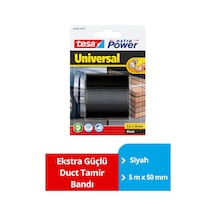 Tesa Ekstra Güçlü Duct Tamir Bandı, Siyah