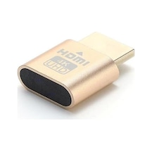 5245 Hdmi 4k Uhd Dummy Plug Minning Bitcoin Sanal Monitör Ekran Kartı Emülatörü Maksimum Çözünürlük: 4k Uhd 4096 X 2160 60hz