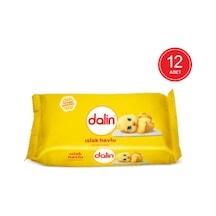 Dalin Yumuşak Petek Dokulu Islak Havlu 12 X 56'Lı