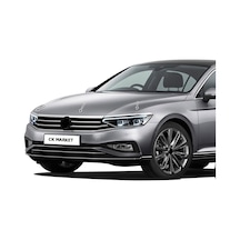 Volkswagen Passat B8 Krom Far Üst Çıtası 3 Parça