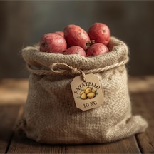 Akdeniz Kırmızı Patates - Kızartmalık/ Yemeklik 10 Kg