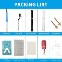 Wondernest Yumuşatma Tampon Tamir Seti Plastik Lichen Aracı, Araba Kt - Otomotiv Onarım Aparatı