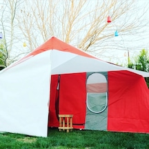 Doğa Kamp3 Odalı Mutfaklı Kamp Çadırı Çok Renkli