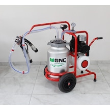 Gnc  Sym 40.4 Tek Sağım Alüminyum Tek Güğüm Süt Sağım Makinesi