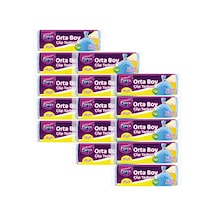 Güçlü Çöp Torbası Orta Boy 15'li 55 X 60 Cm 15 Paket