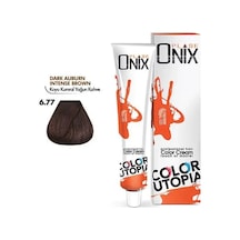 Tüp Saç Boyası 60 Ml Profesyonel Boya - 6/77 Koyu Kumral Yoğun Kahve