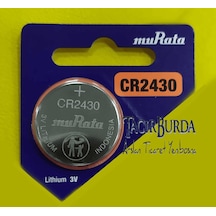 Murata CR2430 Tekli Pil.02.250.PLG.PÖ.