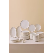Karaca  Fine Bone Meridian 55 Parça 12 Kişilik Yemek Takımı Gold