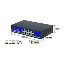 Besta Bs0820 8 Port Poe Switch