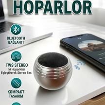 Mini Bluetooth Hoparlör Derin Bas Tws Stereo Destekli Şarjlı Taşınabilir Hoparlör