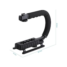Urg01 U C Şekilli Kamera Rig Stabilizer Fotoğraf Makinesi Ve Video Kamera Tutucu