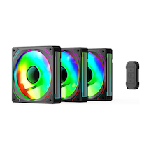 Glacia 120 Infinity Argb 3 Lü Fan Seti + Hub Kit Standart