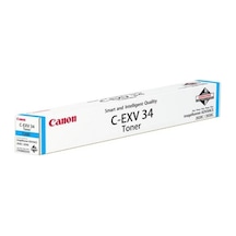 Canon C-Exv-34 Mavi Fotokopi  Toneri