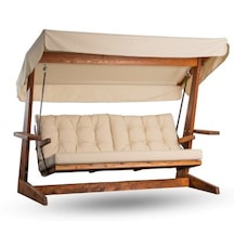 Viva 2400 Dört Kişilik Ahşap Bahçe Salıncağı Viva 2400 Dört Kişilik Ahşap Bahçe Salıncağı