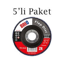 Brio Flap Disk 115xp40 Zr 5'li Paket
