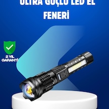 Güçlü Led El Feneri Şarj Edilebilir Çok Modlu Çok Renkli 99841980