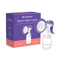 Lansinoh Breast Pump Manuel Tekli Göğüs Pompası Mor