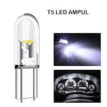 T5 Led Ampul Gösterge Ampulü 5 Adet Pembe