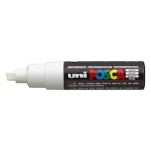 Unı-ball Marker Kalem Pc-8k Beyaz - Tek Kalem