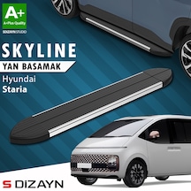 S-dizayn Hyundai Staria Skyline Krom Yan Basamak 233 Cm 2021 Üzeri A+ Kalite