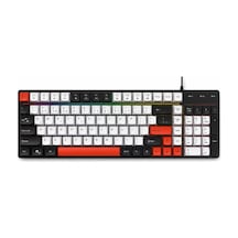 Jedel K30p Usb Kablolu Aydınlatmalı Gaming Oyuncu Ve Ofis Klavyesi Kompakt Tasarım