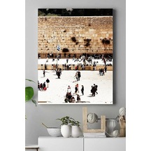 Ağlama Duvarı Kutsal Mekan Kanvas Tablo 50 X 70
