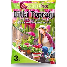 Naturelpeat Çiçek Ve Saksı Toprağı 3 L Diğer