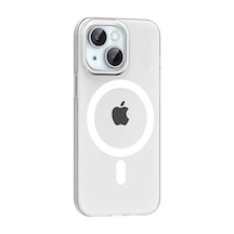 Joko Apple iPhone Uyumlu   14 Pc Blank Magsafe Kapak - Şeffaf