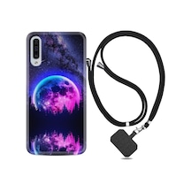 Samsung Galaxy Uyumlu A70 Kılıf Ipli Askılı Star Planet 1652