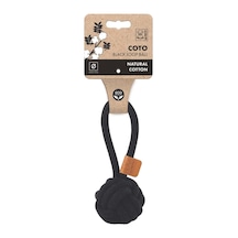 M-pets Coto Black Loop Ball 6,5cm Çekmeli Örgü Top Oyuncak