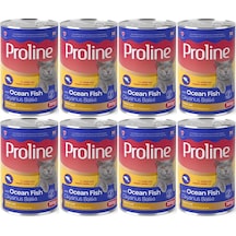 Pro Line Okyanus Balıklı Yetişkin Kedi Konservesi 8 x 395 G