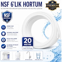Nsf Sertifikalı Premium 6 Lık Su Arıtma Hortumu 20 Metre 608696155