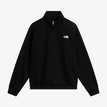 The North Face Essential Simple Dome Relaxed 1/4 Zip Erkek Siyah Polar Nf0a8fd8jk31 2800282