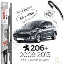 Bosch Eco Peugeot 206 2009 - 2013 Ön Silecek Takımı