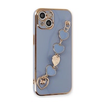 Apple İphone 14 Kılıf Esila Silikon - Gri