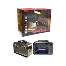 Müzik Kutusu Bluetooth Bağlantılı El Fenerli Nostaljik Tasarım Ra