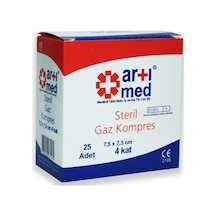 Artımed Steril Gaz Kompres 7.5 x 7.5 CM 25 Adet