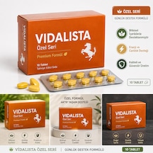 Vidalista Premium Seri Uygun Takviye Destek Tableti 10 Tablet