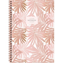 Keskin La Plume Leaves Kareli Defter A4 80 Yaprak N 385212-99