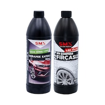 Seramik Katkılı Hızlı Ve Pratik Cila 750ml. + Premium %60 Cilalı Oto Şampuanı 750ml.