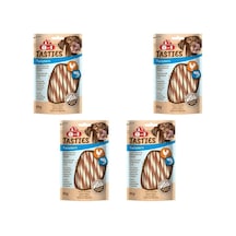 8in1 Tasties Twisters Tavuklu Balıklı Burgu Köpek Ödülü 4 x 85 G