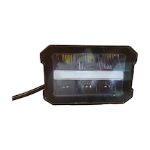 Life Offroad Sis Lambası 11,5 X 8 X 9cm Beyaz-amber Gündüz Ledli 28w 12-80v Adet/ Lass352