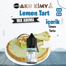 Akn Kimya Lemon Tart Mix Aroma Limon Turta Gıda Aroması 10 Ml