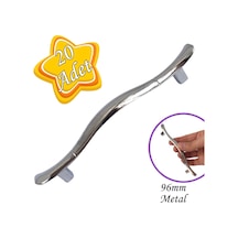 Ördek Kulp Krom 96 Mm Kulp Mobilya Mutfak Dolabı Çekmece Dolap Kapak Kulpu Kulbu Metal Kulp 20 Adet