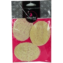 Nascita Doğal Kabak Lifli Peeling Oval Yüz Pedi Kese 3 Adet 9x7 C Nascita Doğal Kabak Lifli Peeling Oval Yüz Pedi Kese 3 Adet 9x7 C